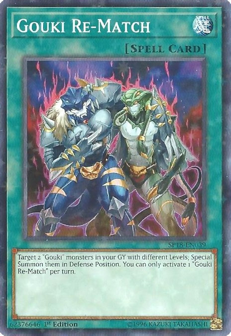 Image for Gouki Re-Match (Starfoil) (SP18-EN039) (Star Pack VRAINS) - YuGiOh