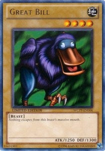 Image for Great Bill (WCPP-EN006) (World Championship 2010 Card Pack) - YuGiOh