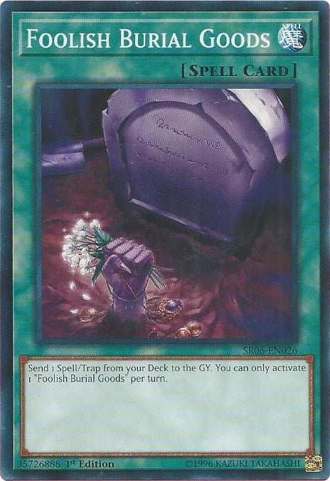 Image for Foolish Burial Goods (SR06-EN026) (Structure Deck: Lair of Darkness) - YuGiOh