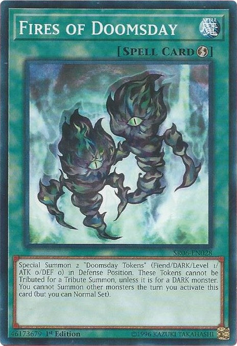 Image for Fires of Doomsday (SR06-EN028) (Structure Deck: Lair of Darkness) - YuGiOh