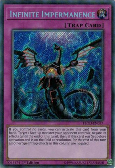 Image for Infinite Impermanence (FLOD-EN077) (Flames of Destruction) - YuGiOh
