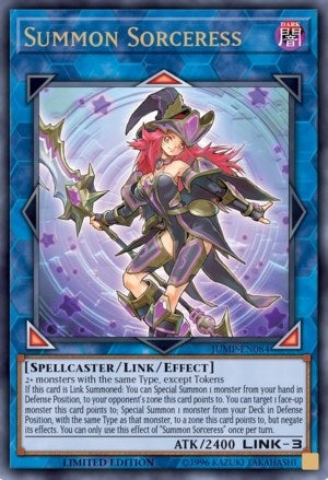 Image for Summon Sorceress (JUMP-EN084) (Shonen Jump Magazine Promos) - YuGiOh