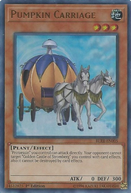 Image for Pumpkin Carriage (BLRR-EN005) (Battles of Legend: Relentless Revenge) - YuGiOh