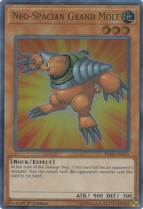 Image for Neo-Spacian Grand Mole (BLRR-EN051) (Battles of Legend: Relentless Revenge) - YuGiOh