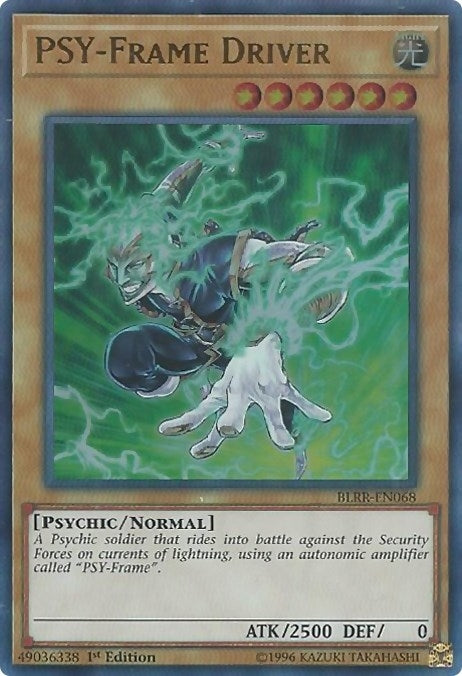 Image for PSY-Frame Driver (BLRR-EN068) (Battles of Legend: Relentless Revenge) - YuGiOh