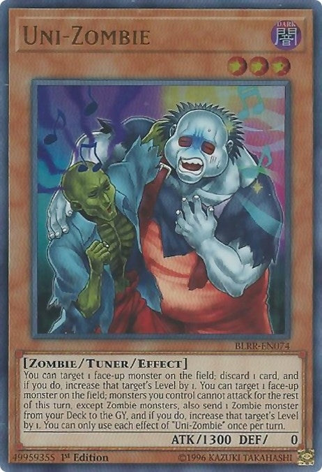 Image for Uni-Zombie (BLRR-EN074) (Battles of Legend: Relentless Revenge) - YuGiOh
