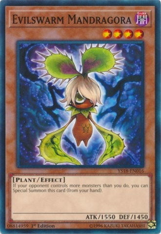Image for Evilswarm Mandragora (YS18-EN016) (Starter Deck: Codebreaker) - YuGiOh