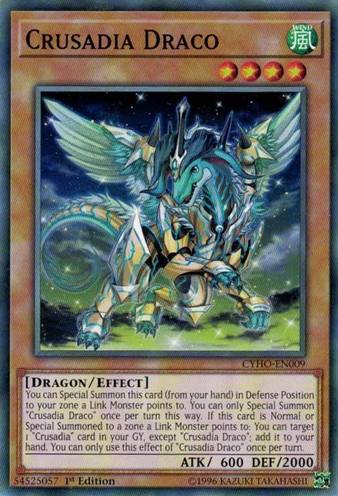 Image for Crusadia Draco (CYHO-EN009) (Cybernetic Horizon) - YuGiOh
