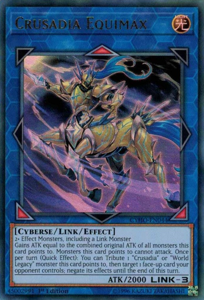 Image for Crusadia Equimax (CYHO-EN044) (Cybernetic Horizon) - YuGiOh