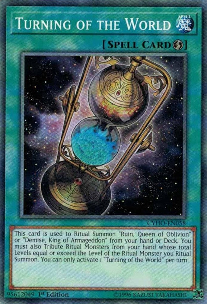 Image for Turning of the World (CYHO-EN058) (Cybernetic Horizon) - YuGiOh