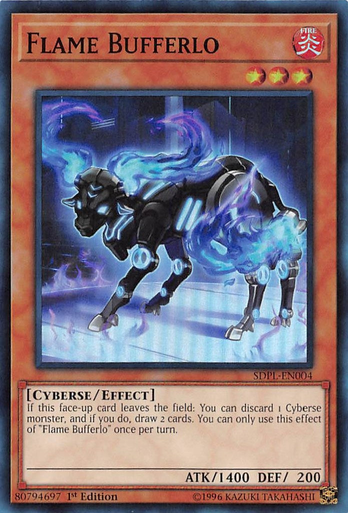 Image for Flame Bufferlo (SDPL-EN004) (Structure Deck: Powercode Link) - YuGiOh