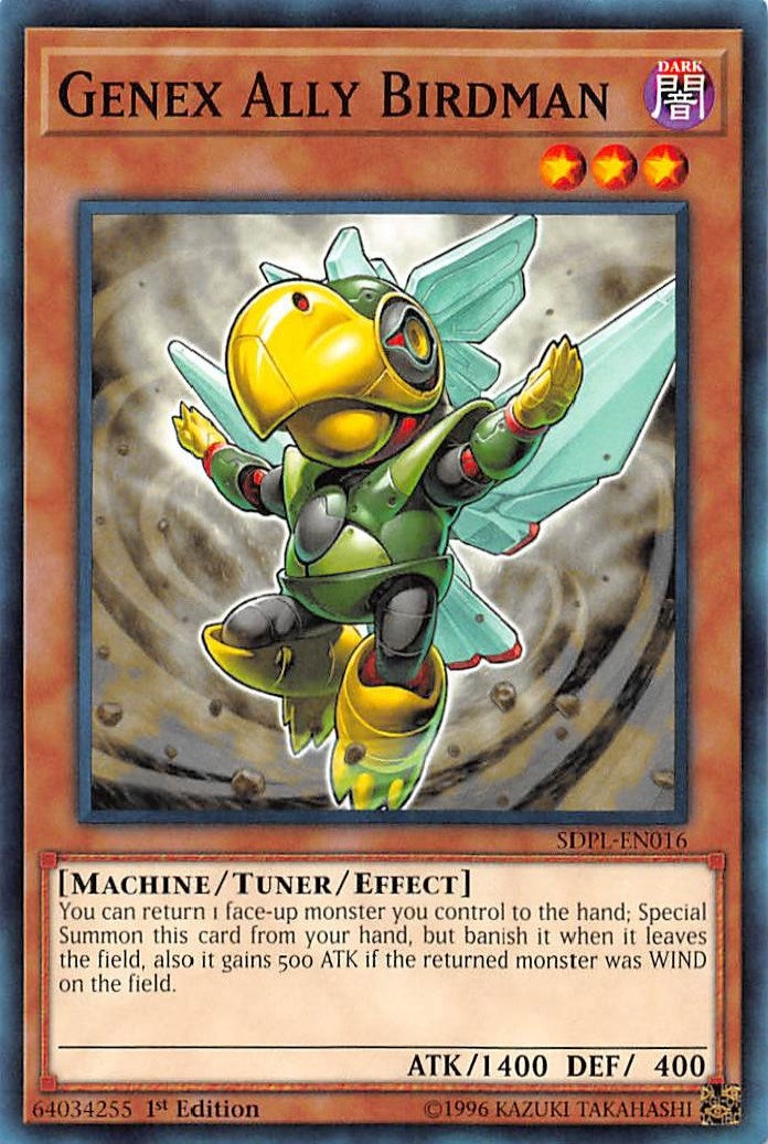 Image for Genex Ally Birdman (SDPL-EN016) (Structure Deck: Powercode Link) - YuGiOh