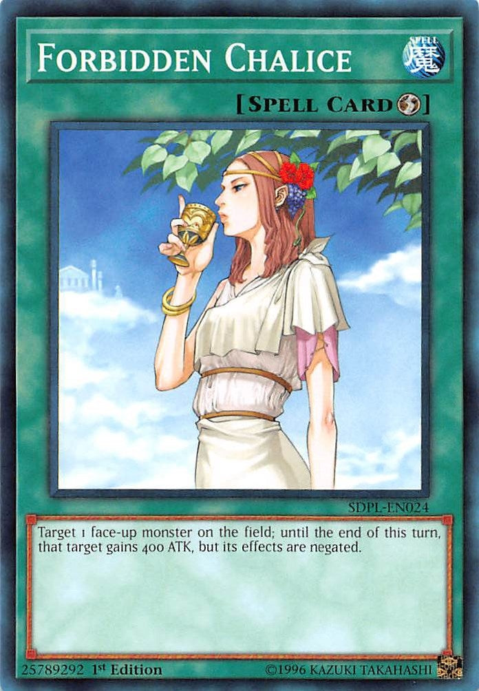 Image for Forbidden Chalice (SDPL-EN024) (Structure Deck: Powercode Link) - YuGiOh