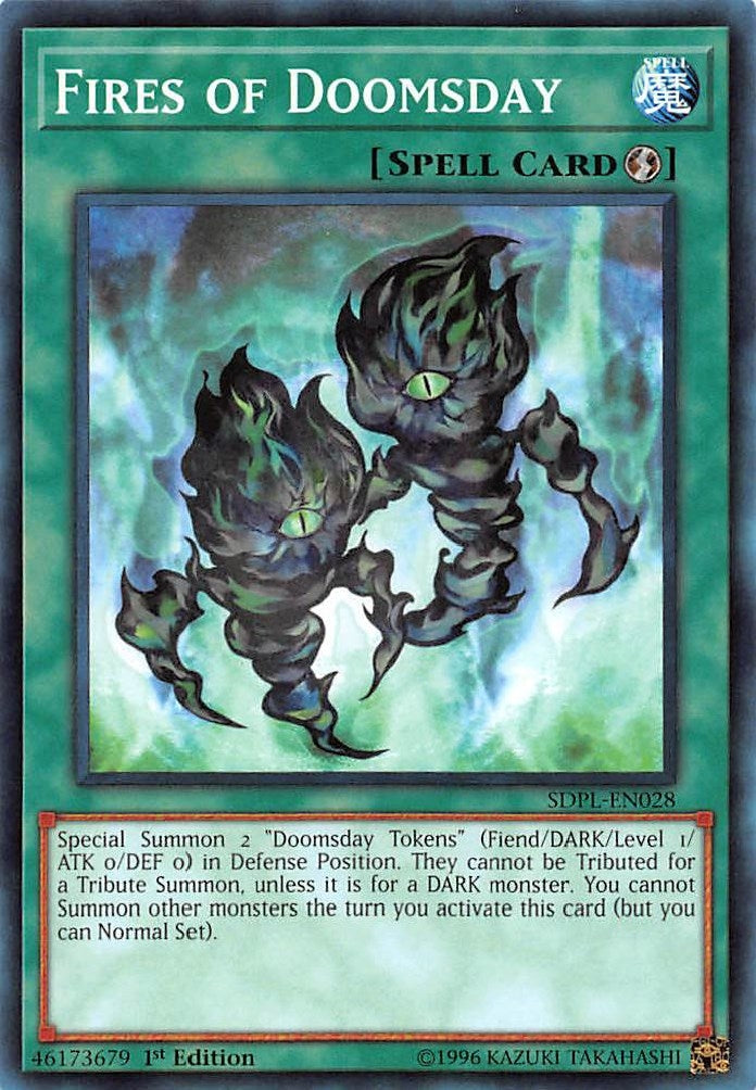 Image for Fires of Doomsday (SDPL-EN028) (Structure Deck: Powercode Link) - YuGiOh