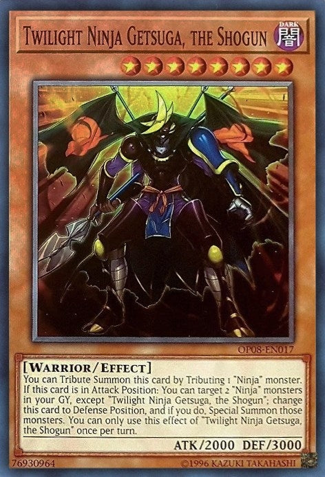 Image for Twilight Ninja Getsuga, the Shogun (OP08-EN017) (OTS Tournament Pack 8) - YuGiOh