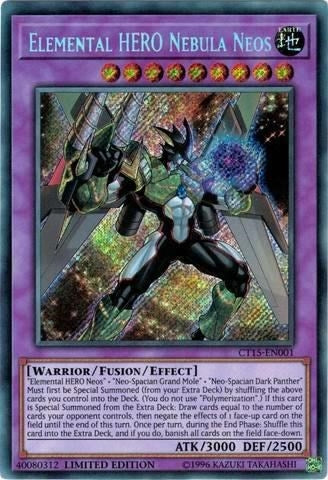 Image for Elemental HERO Nebula Neos (CT15-EN001) (2018 Mega-Tins) - YuGiOh