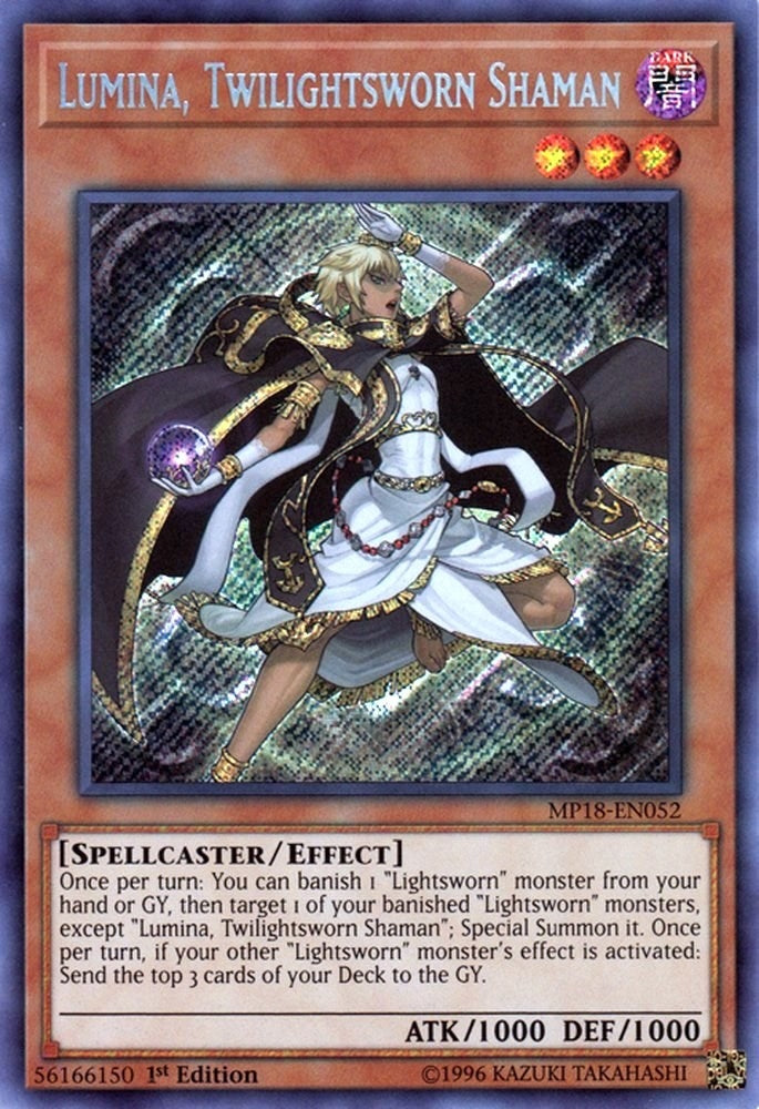 Image for Lumina, Twilightsworn Shaman (MP18-EN052) (2018 Mega-Tins Mega Pack) - YuGiOh
