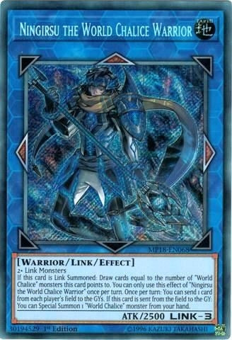 Image for Ningirsu the World Chalice Warrior (MP18-EN068) (2018 Mega-Tins Mega Pack) - YuGiOh