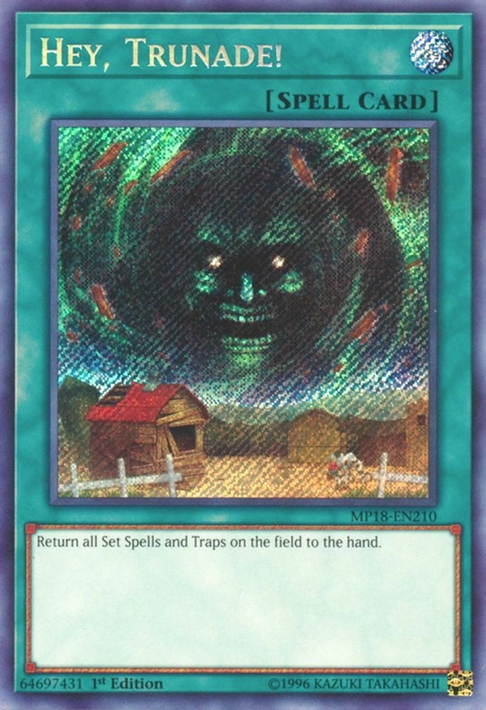 Image for Hey, Trunade! (MP18-EN210) (2018 Mega-Tins Mega Pack) - YuGiOh