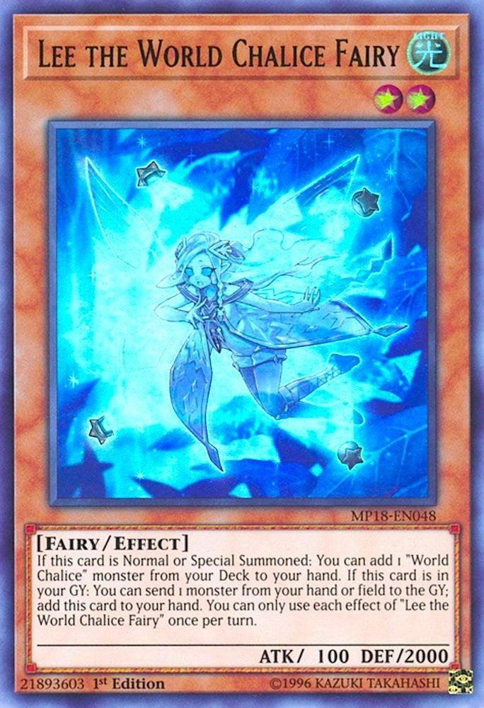 Image for Lee the World Chalice Fairy (MP18-EN048) (2018 Mega-Tins Mega Pack) - YuGiOh