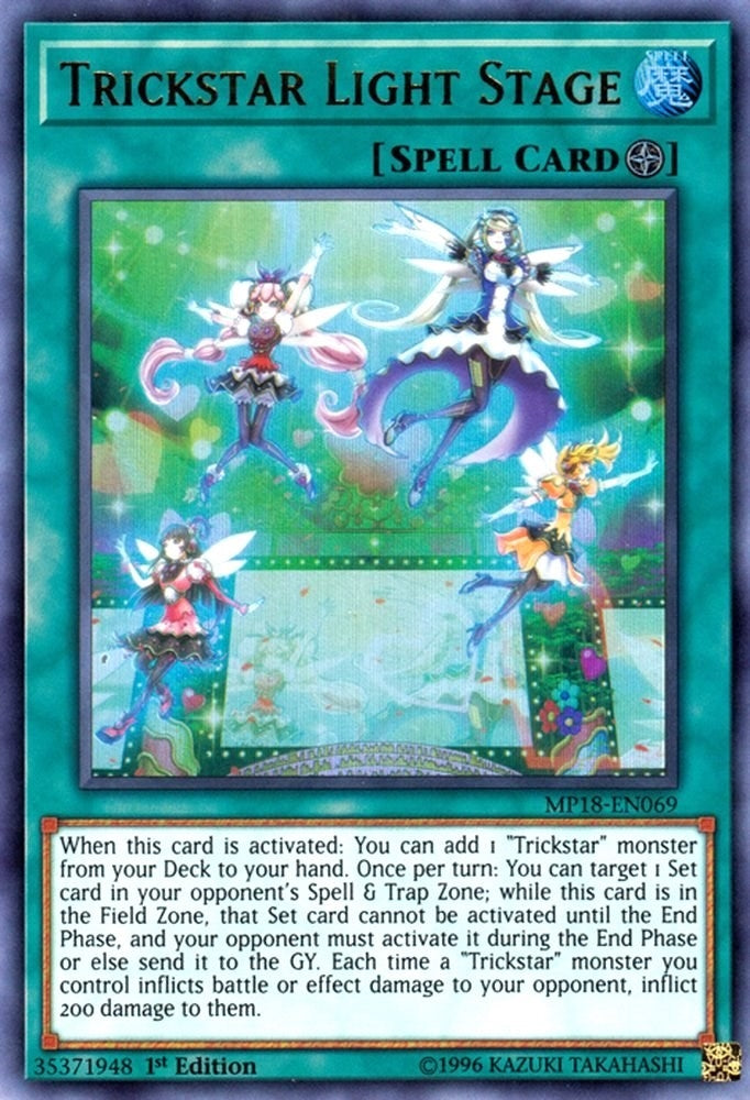 Image for Trickstar Light Stage (MP18-EN069) (2018 Mega-Tins Mega Pack) - YuGiOh
