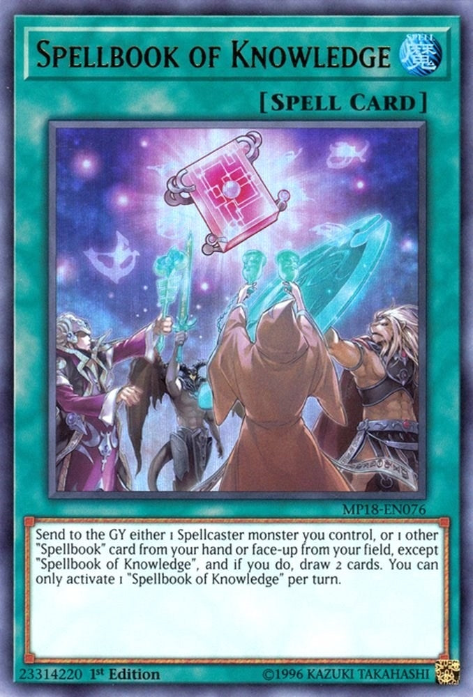 Image for Spellbook of Knowledge (MP18-EN076) (2018 Mega-Tins Mega Pack) - YuGiOh