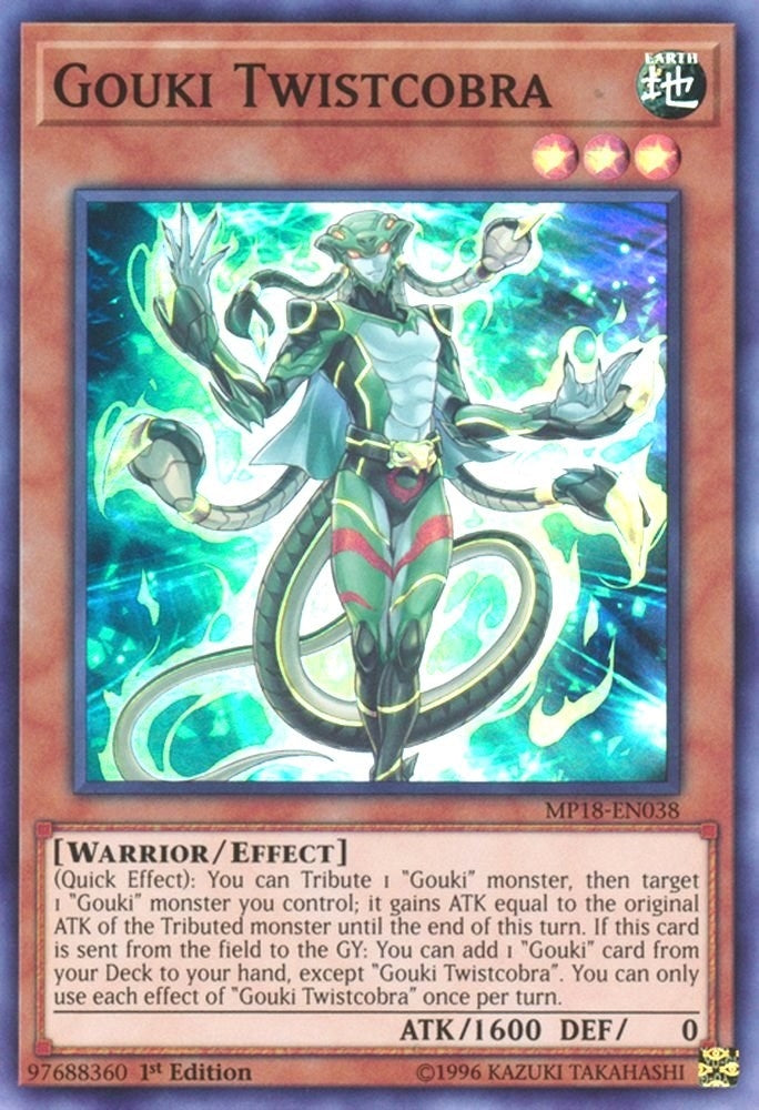 Image for Gouki Twistcobra (MP18-EN038) (2018 Mega-Tins Mega Pack) - YuGiOh