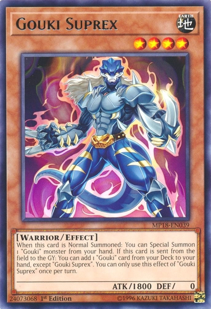 Image for Gouki Suprex (MP18-EN039) (2018 Mega-Tins Mega Pack) - YuGiOh