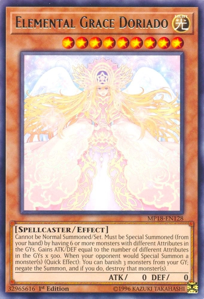 Image for Elemental Grace Doriado (MP18-EN128) (2018 Mega-Tins Mega Pack) - YuGiOh