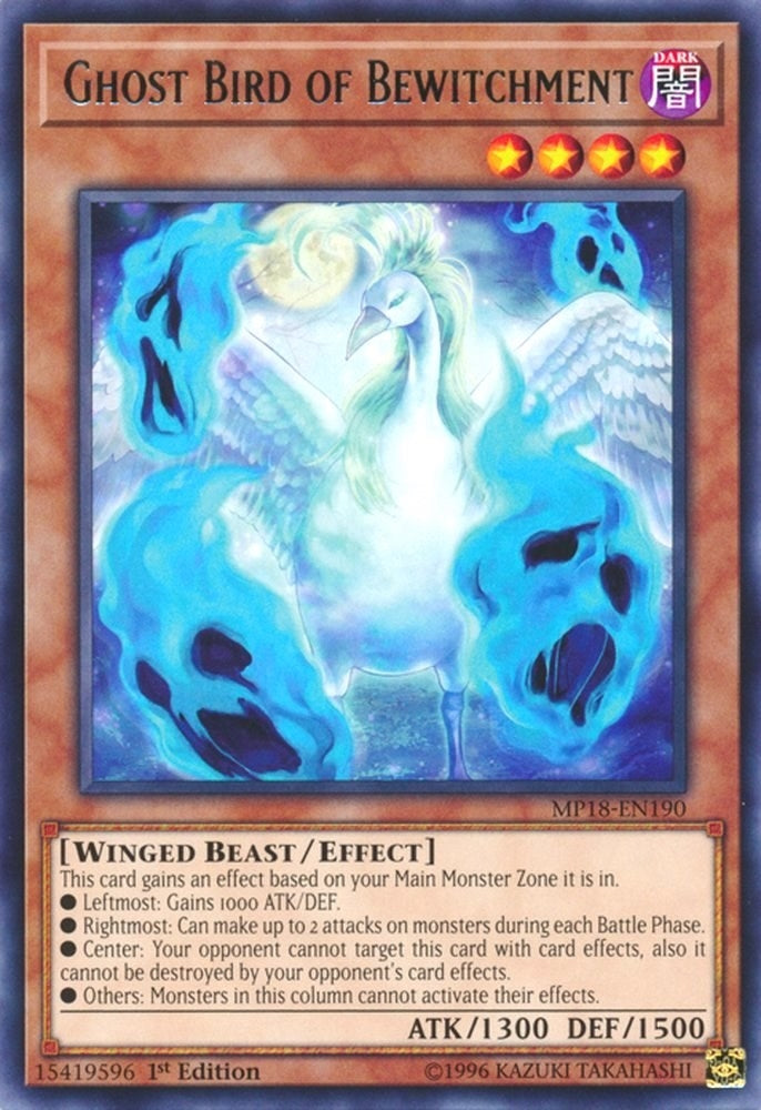 Image for Ghost Bird of Bewitchment (MP18-EN190) (2018 Mega-Tins Mega Pack) - YuGiOh