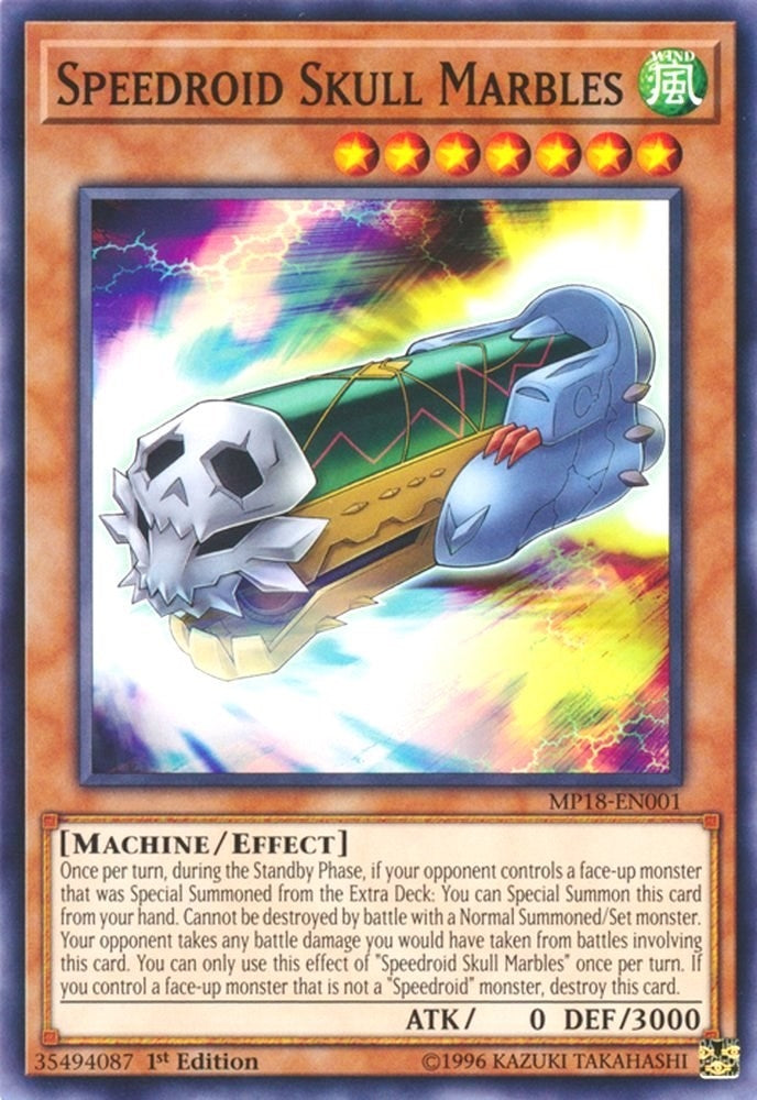 Image for Speedroid Skull Marbles (MP18-EN001) (2018 Mega-Tins Mega Pack) - YuGiOh