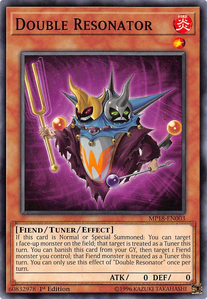 Image for Double Resonator (MP18-EN003) (2018 Mega-Tins Mega Pack) - YuGiOh