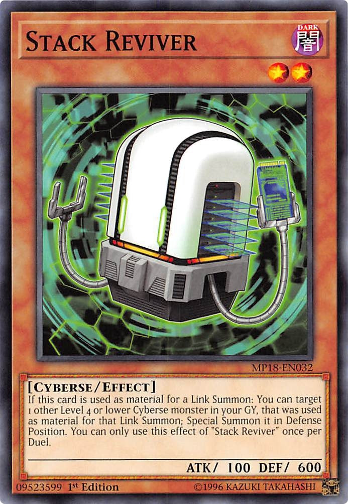 Image for Stack Reviver (MP18-EN032) (2018 Mega-Tins Mega Pack) - YuGiOh