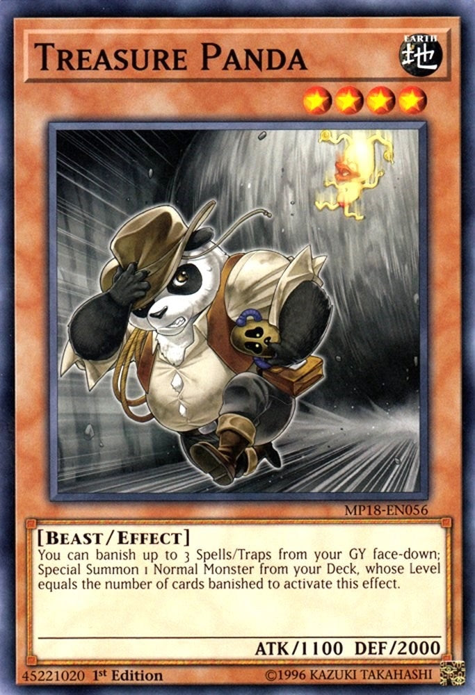 Image for Treasure Panda (MP18-EN056) (2018 Mega-Tins Mega Pack) - YuGiOh