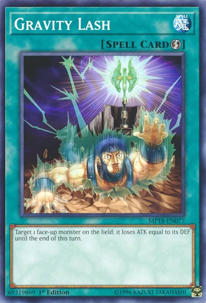 Image for Gravity Lash (MP18-EN077) (2018 Mega-Tins Mega Pack) - YuGiOh