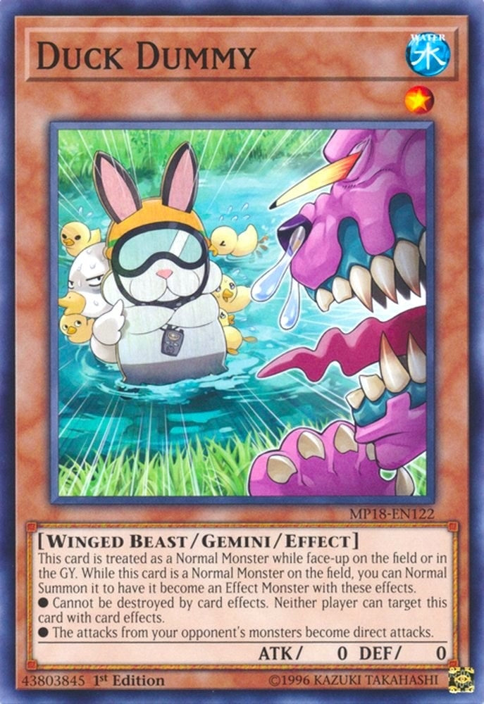 Image for Duck Dummy (MP18-EN122) (2018 Mega-Tins Mega Pack) - YuGiOh