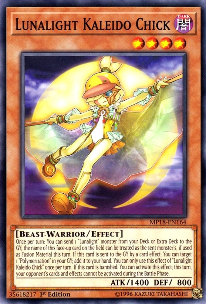 Image for Lunalight Kaleido Chick (MP18-EN164) (2018 Mega-Tins Mega Pack) - YuGiOh