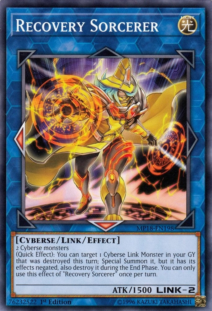 Image for Recovery Sorcerer (MP18-EN198) (2018 Mega-Tins Mega Pack) - YuGiOh