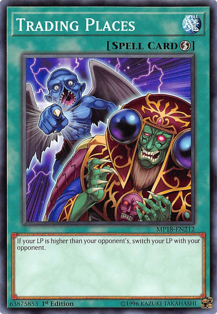 Image for Trading Places (MP18-EN212) (2018 Mega-Tins Mega Pack) - YuGiOh