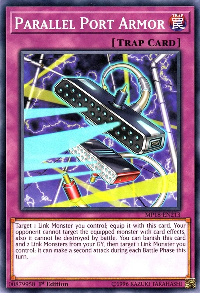 Image for Parallel Port Armor (MP18-EN213) (2018 Mega-Tins Mega Pack) - YuGiOh
