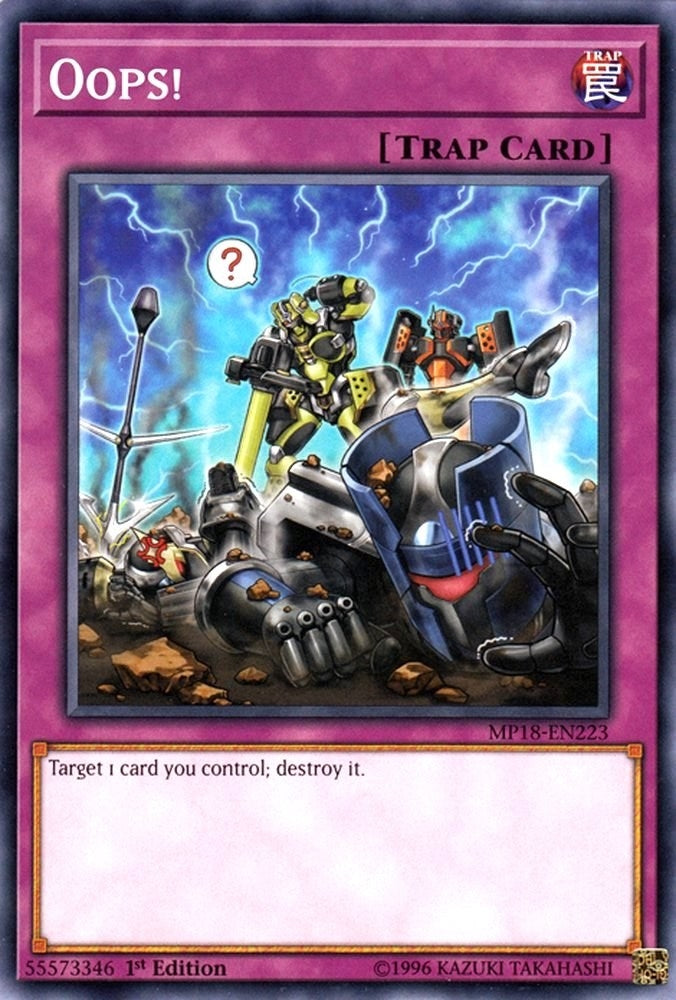Image for Oops! (MP18-EN223) (2018 Mega-Tins Mega Pack) - YuGiOh