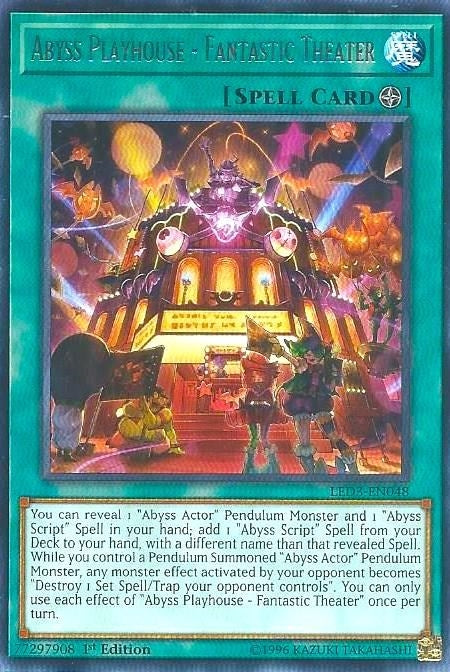 Image for Abyss Playhouse - Fantastic Theater (LED3-EN048) (Legendary Duelists: White Dragon Abyss) - YuGiOh