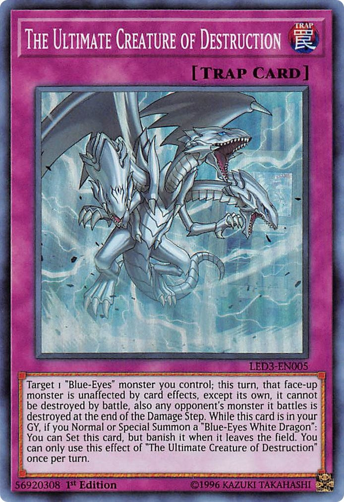 Image for The Ultimate Creature of Destruction (LED3-EN005) (Legendary Duelists: White Dragon Abyss) - YuGiOh