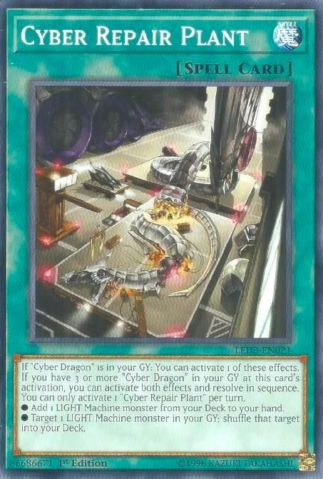 Image for Cyber Repair Plant (LED3-EN021) (Legendary Duelists: White Dragon Abyss) - YuGiOh