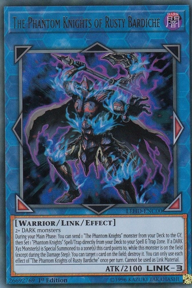 Image for The Phantom Knights of Rusty Bardiche (LEHD-ENC00) (Legendary Hero Decks) - YuGiOh