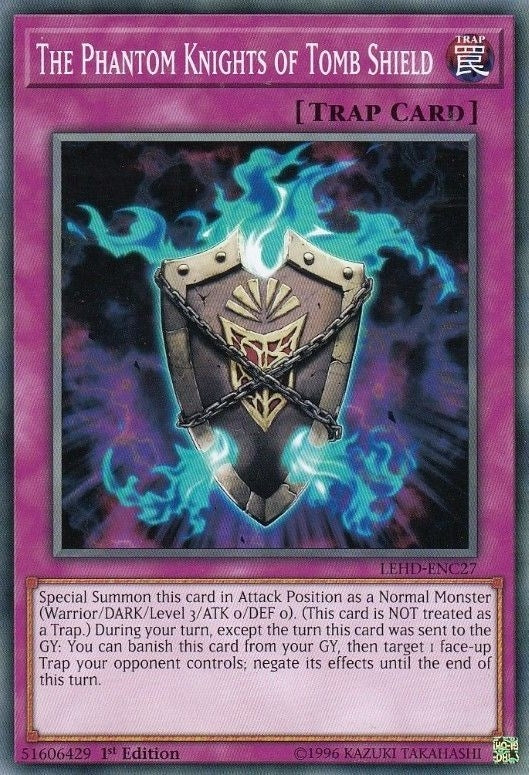 Image for The Phantom Knights of Tomb Shield (LEHD-ENC27) (Legendary Hero Decks) - YuGiOh