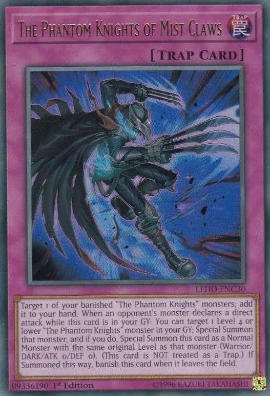 Image for The Phantom Knights of Mist Claws (LEHD-ENC30) (Legendary Hero Decks) - YuGiOh