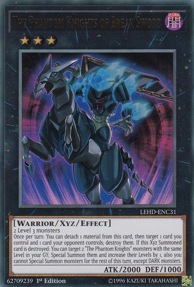 Image for The Phantom Knights of Break Sword (LEHD-ENC31) (Legendary Hero Decks) - YuGiOh
