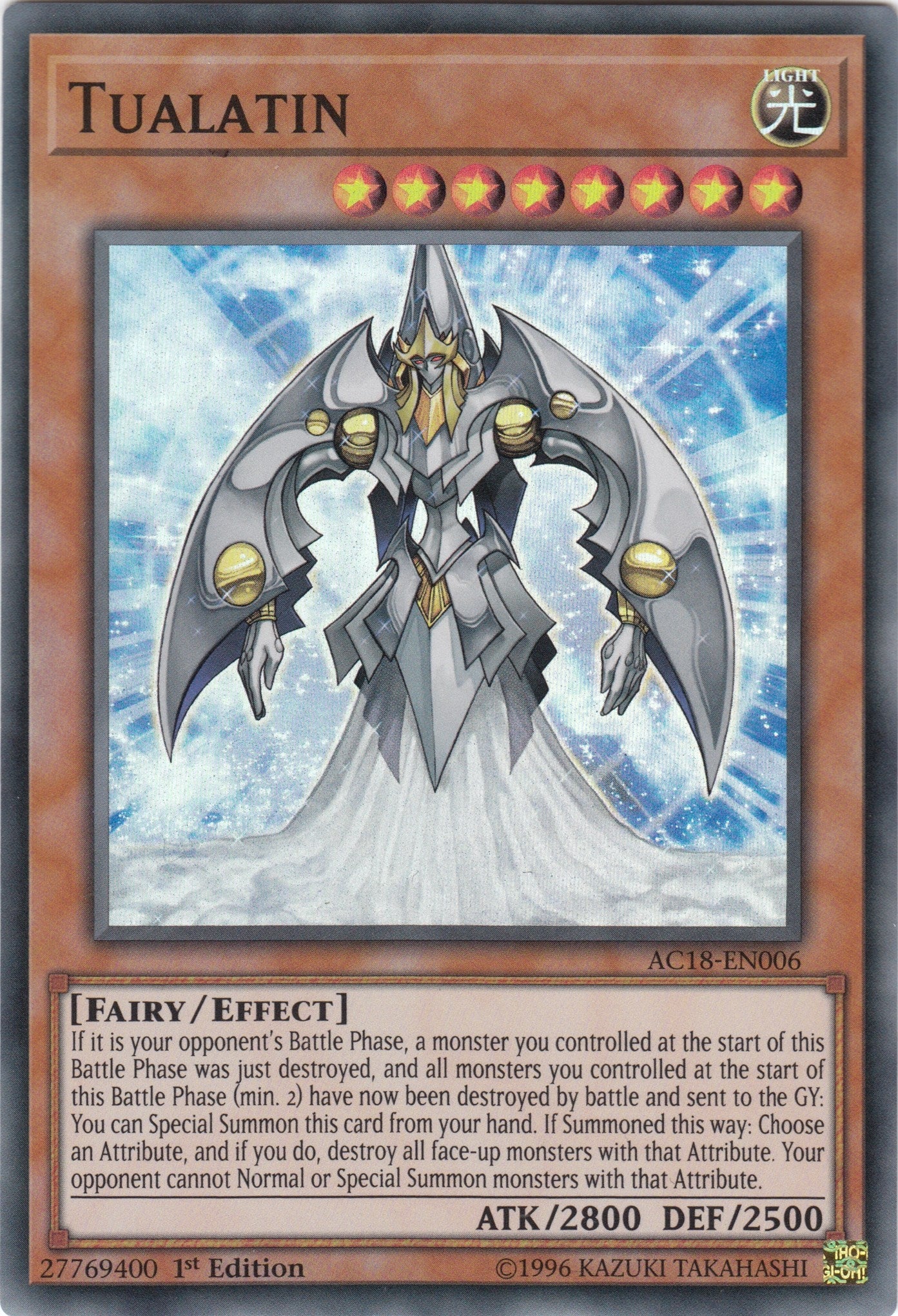 Image for Tualatin (AC18-EN006) (Advent Calendar 2018) - YuGiOh
