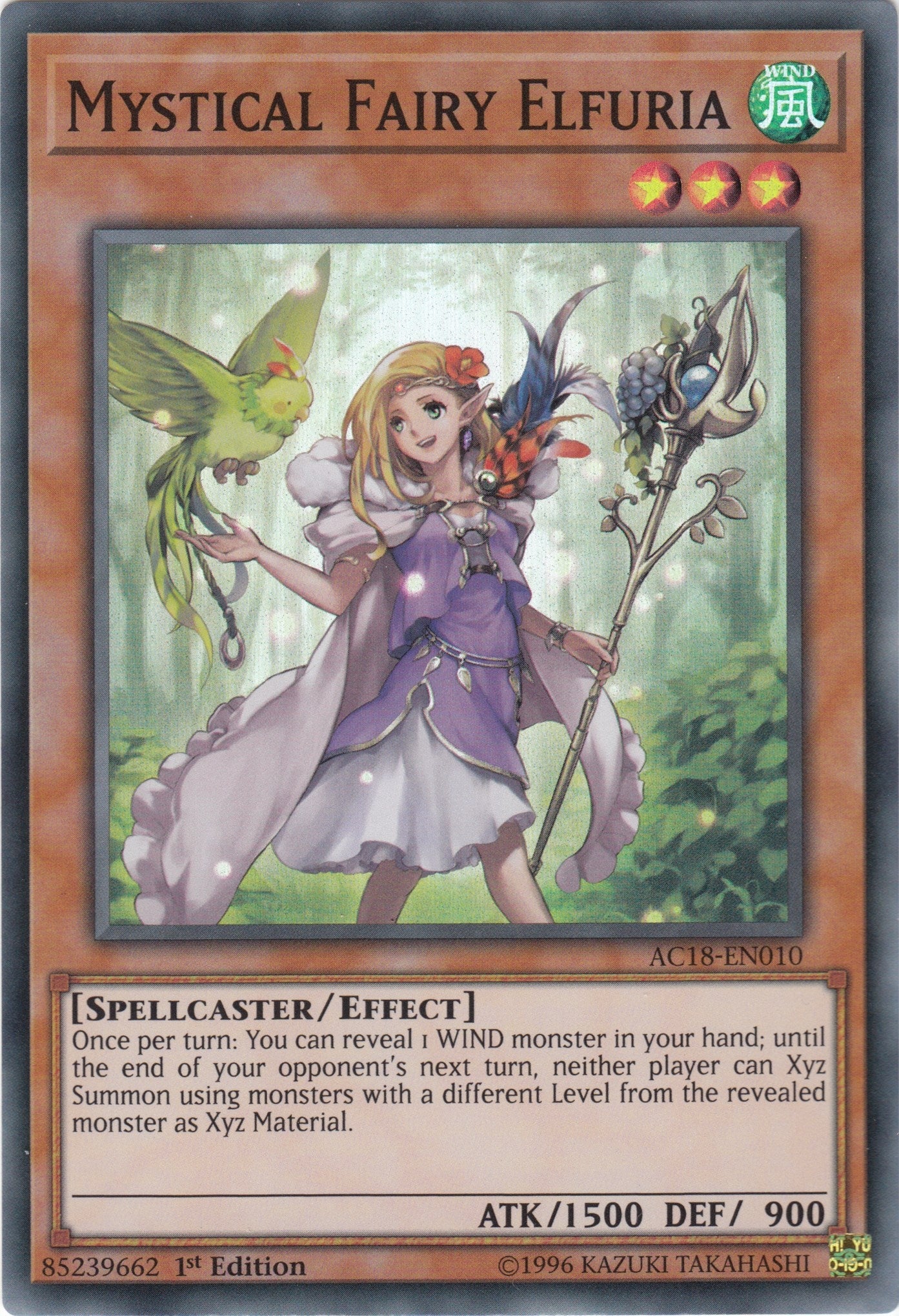 Image for Mystical Fairy Elfuria (AC18-EN010) (Advent Calendar 2018) - YuGiOh